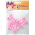 5cm Feather Glitter Butterfly (available in 6 colours)
